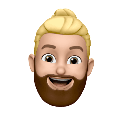 Memoji van Bas Blokhuis die glimlacht