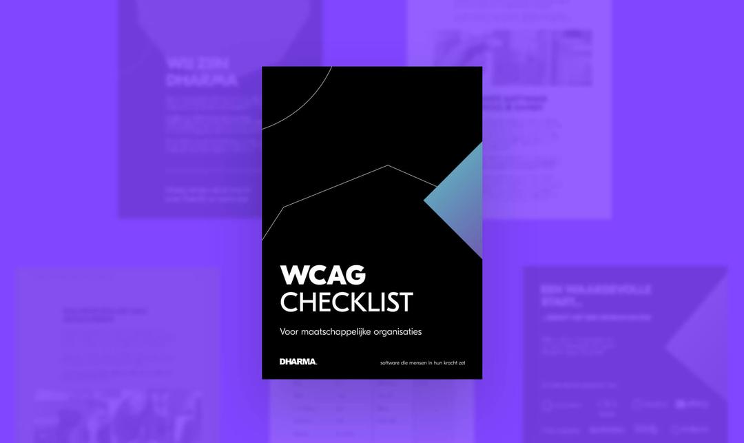 WCAG checklist voor digitale toegankelijkheid