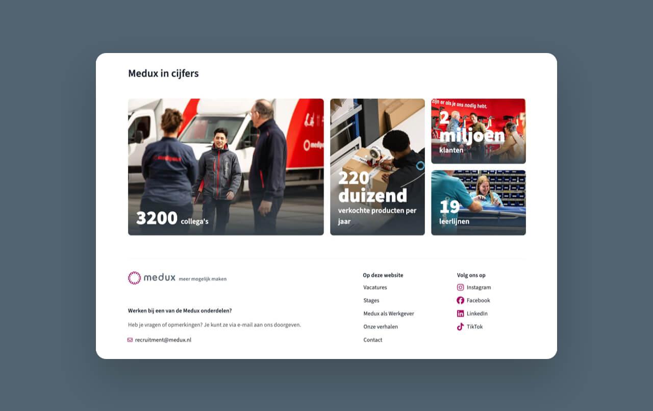 Voorbeeld van een employer branding pagina